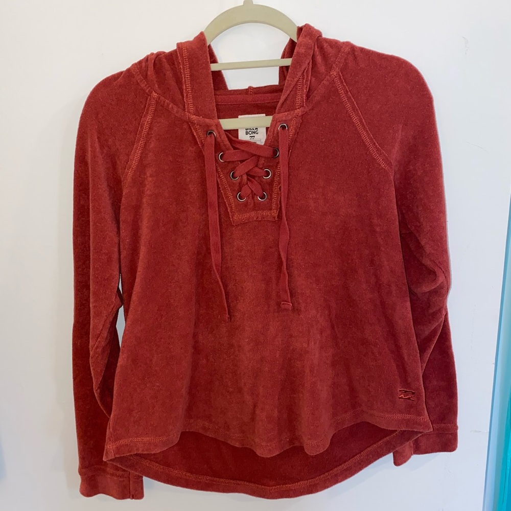 Billabong Lace Up Hoodie
